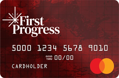 Tarjeta de Credito first progress platinum elite mastercard secured